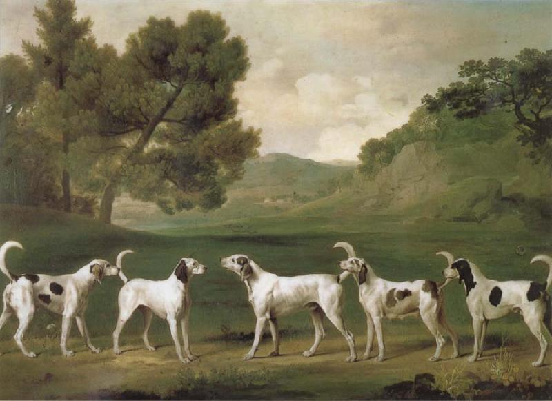 George Stubbs Some Dogs France oil painting art